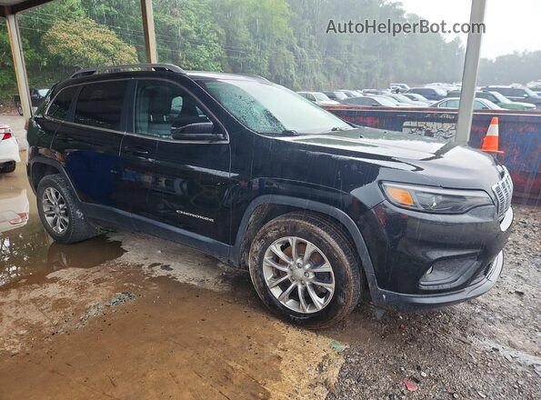1C4PJLLN5KD242055 2019 JEEP CHEROKEE Черный Передняя правая четверть