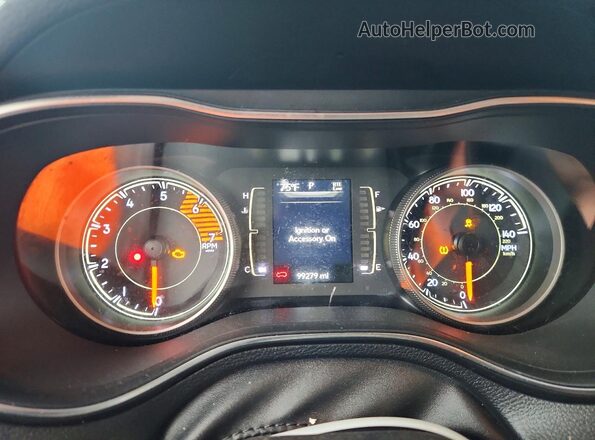 1C4PJLLN5KD242055 2019 JEEP CHEROKEE Черный Вид щитка приборов