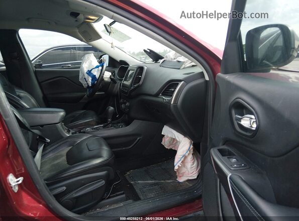 1C4PJLLN7KD264364 2019 JEEP CHEROKEE Burgundy Սալոնի դիմացի տեսք
