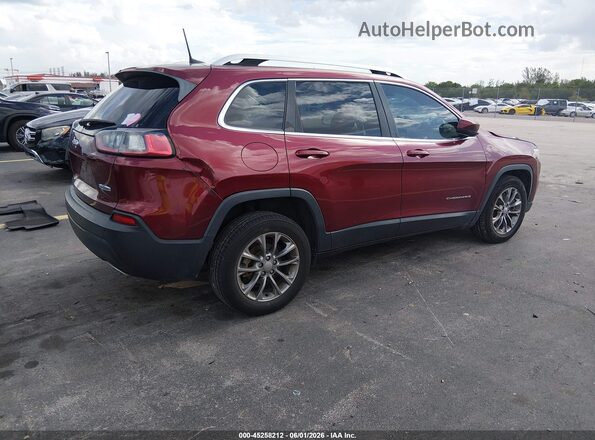 1C4PJLLN7KD264364 2019 JEEP CHEROKEE Burgundy Հետևի աջ