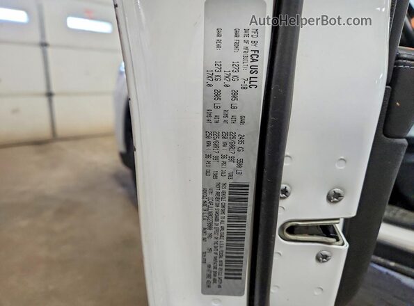1C4PJLLX0KD270900 2019 JEEP CHEROKEE Белый Вид наклейки с VIN-кодом