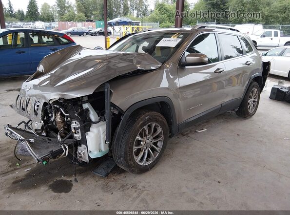 1C4PJLLX1KD243589 2019 JEEP CHEROKEE Brown Передня ліва чверть