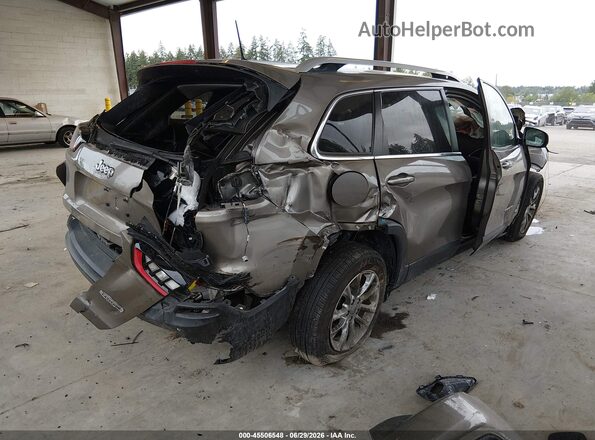 1C4PJLLX1KD243589 2019 JEEP CHEROKEE Brown Задня права чверть