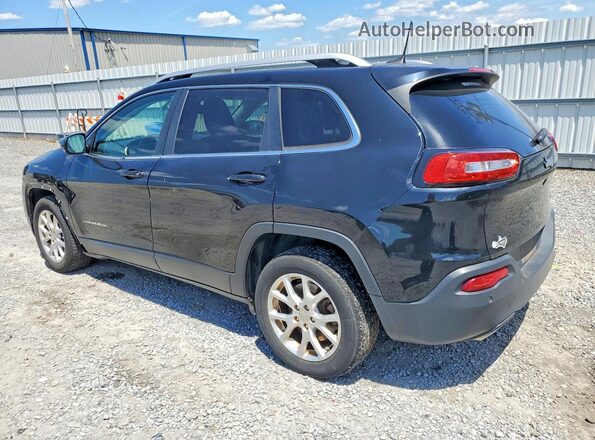 1C4PJLLX2JD519129 2018 JEEP CHEROKEE Black უკანა მარცხენა