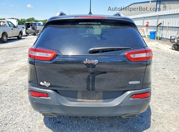 1C4PJLLX2JD519129 2018 JEEP CHEROKEE Black უკანა ხედი