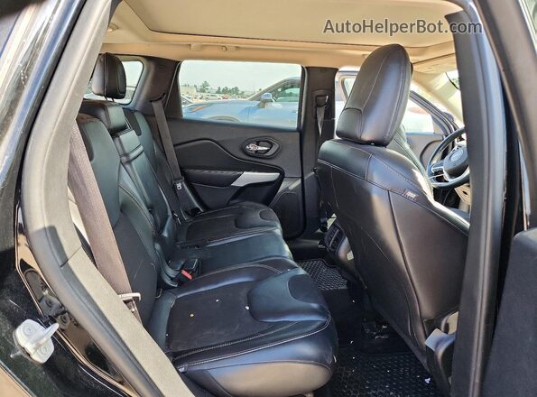 1C4PJLLX4JD533694 2018 JEEP CHEROKEE Black Вид задніх сидінь