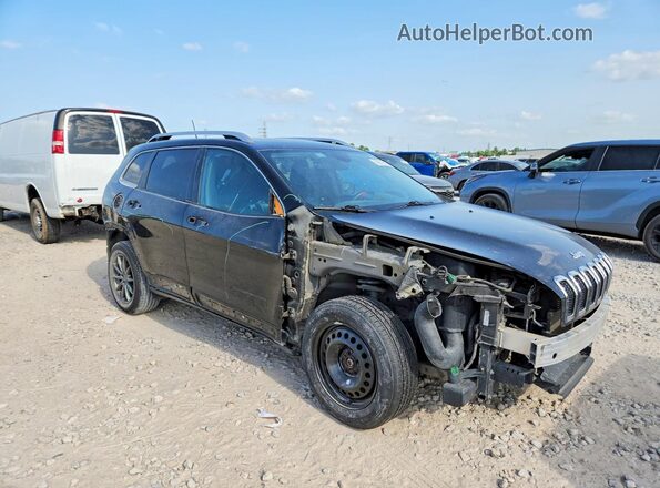 1C4PJLLX4JD533694 2018 JEEP CHEROKEE Black Передня права чверть