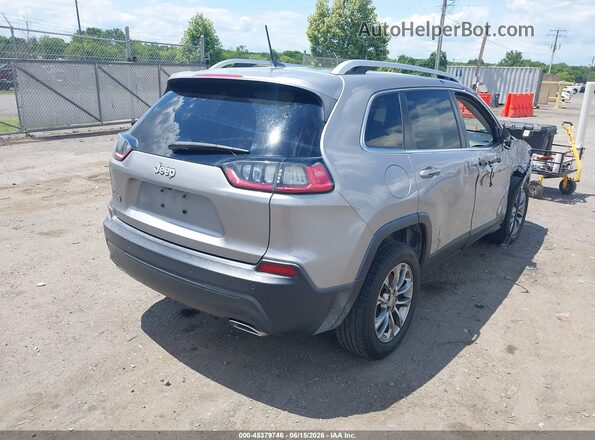 1C4PJLLX8LD632117 2020 JEEP CHEROKEE Silver Задня права чверть