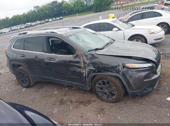 1C4PJLLX9JD580445 2018 JEEP CHEROKEE Серый Вид задней части салона