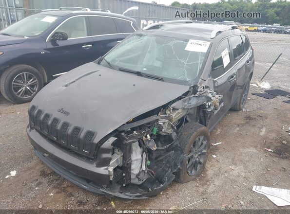 1C4PJLLX9JD580445 2018 JEEP CHEROKEE Серый Вид спереди