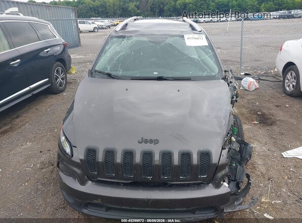 1C4PJLLX9JD580445 2018 JEEP CHEROKEE Серый Вид щитка приборов
