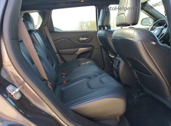 1C4PJLMX2MD159184 2021 JEEP CHEROKEE Charcoal Rear interior view