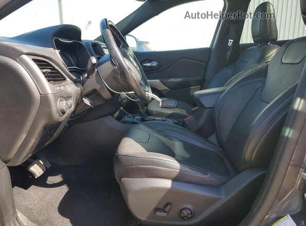 1C4PJLMX2MD159184 2021 JEEP CHEROKEE Charcoal Front interior view