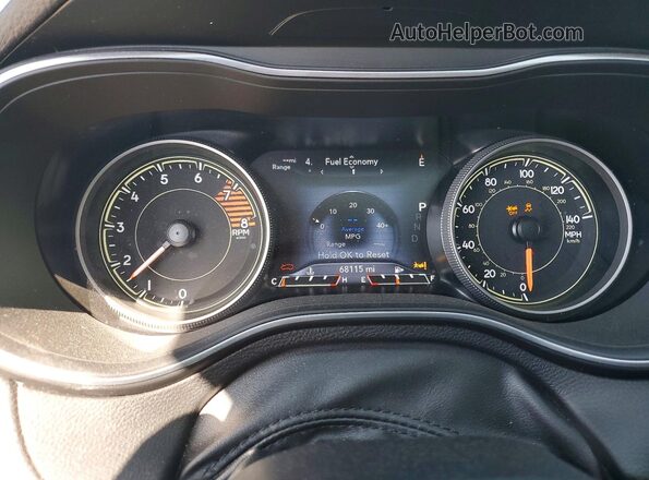 1C4PJLMX2MD159184 2021 JEEP CHEROKEE Charcoal Instrument cluster view