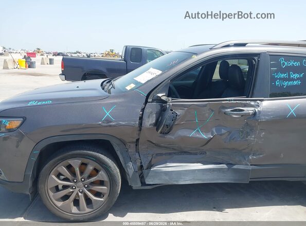 1C4PJLMX2MD235356 2021 JEEP CHEROKEE Серый Вид спереди