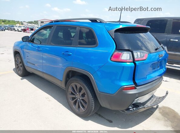 1C4PJLMX3MD208196 2021 JEEP CHEROKEE Blue Trasero izquierdo
