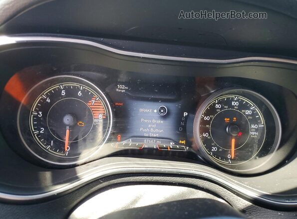1C4PJLMX5MD180692 2021 JEEP CHEROKEE Gray Вид щитка приладів
