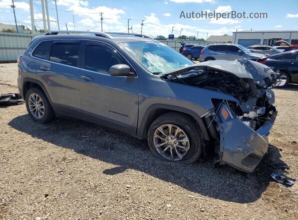 1C4PJLMX5MD180692 2021 JEEP CHEROKEE Gray Передня права чверть