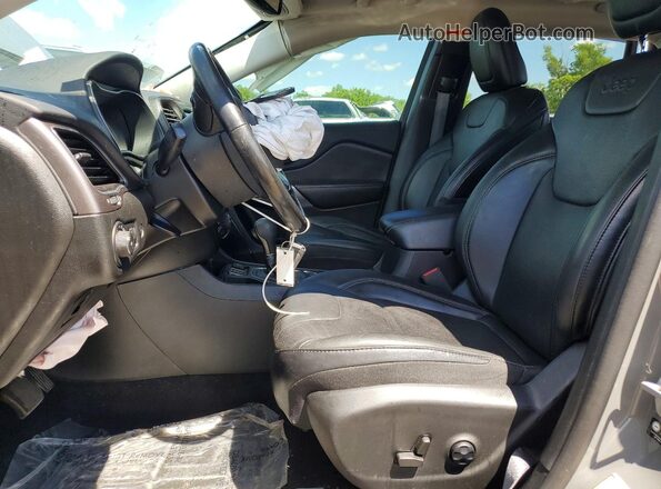 1C4PJLMX5MD180692 2021 JEEP CHEROKEE Gray Вид салону спереду