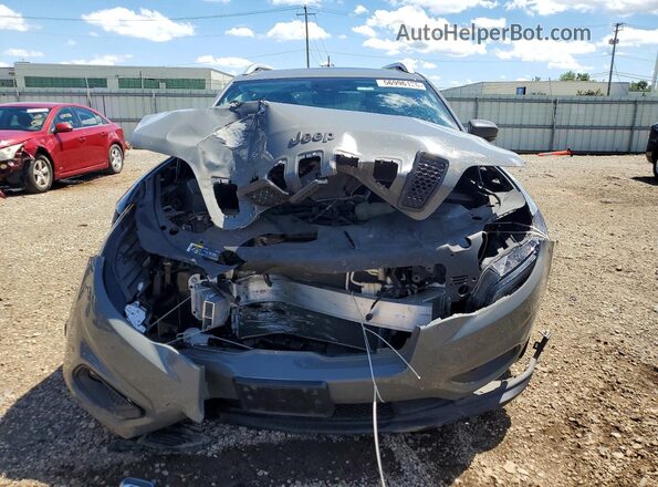 1C4PJLMX5MD180692 2021 JEEP CHEROKEE Gray Вид спереду