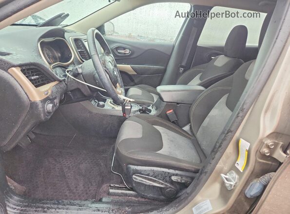 1C4PJMAB1HW584811 2017 JEEP CHEROKEE Gray Vista interior delantera