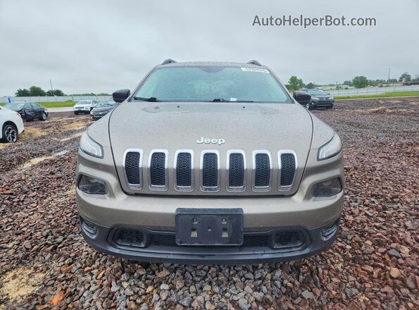 1C4PJMAB1HW584811 2017 JEEP CHEROKEE Gray Vista frontal