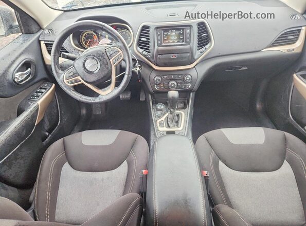1C4PJMAB1HW584811 2017 JEEP CHEROKEE Gray Vista del salpicadero