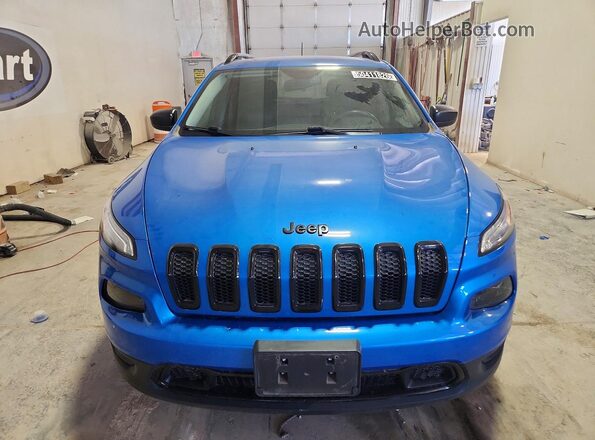 1C4PJMAB1HW646336 2017 JEEP CHEROKEE Blue Vista frontal