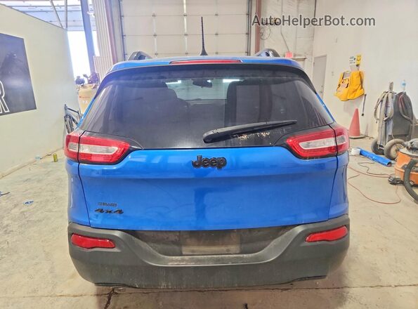 1C4PJMAB1HW646336 2017 JEEP CHEROKEE Blue Vista trasera