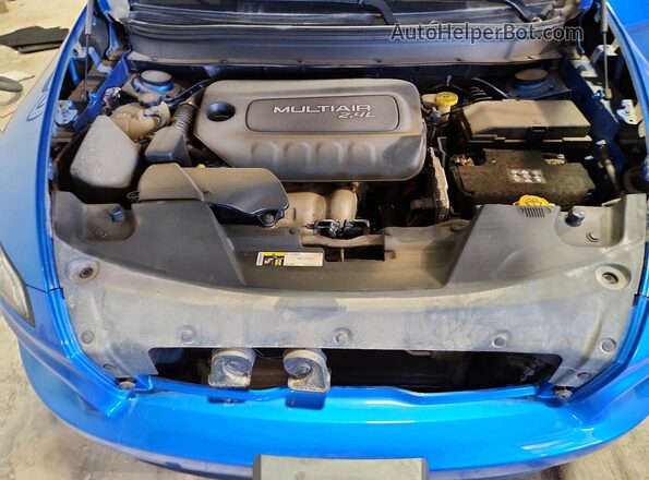 1C4PJMAB1HW646336 2017 JEEP CHEROKEE Blue Vista del compartimento del motor