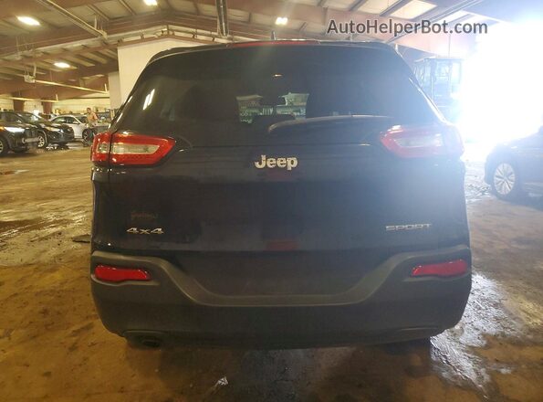 1C4PJMAB2GW266923 2016 JEEP CHEROKEE Blue უკანა ხედი