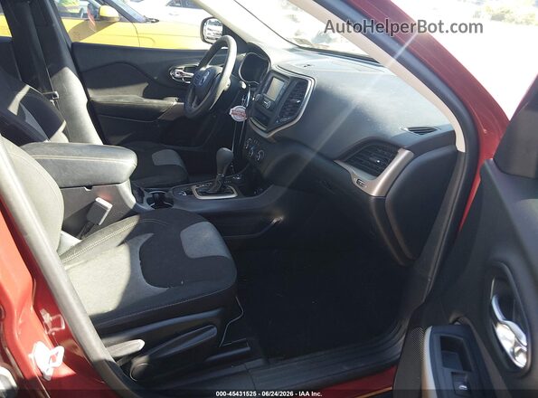 1C4PJMAB2HD220845 2017 JEEP CHEROKEE Maroon Սալոնի դիմացի տեսք