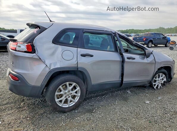 1C4PJMAB2HD235264 2017 JEEP CHEROKEE Silver Հետևի աջ