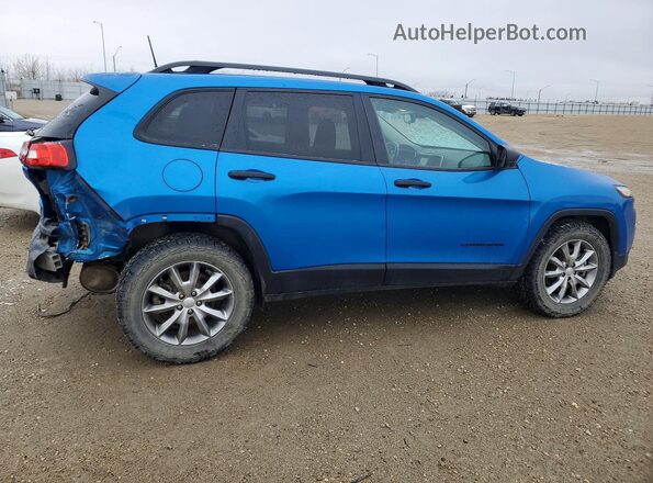 1C4PJMAB2JD543699 2018 JEEP CHEROKEE Blue 