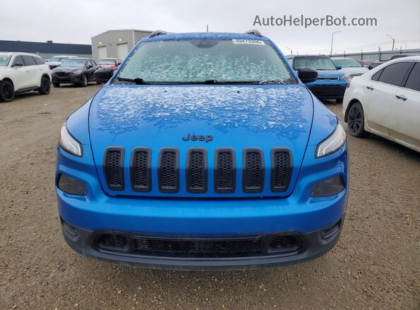 1C4PJMAB2JD543699 2018 JEEP CHEROKEE Blue 