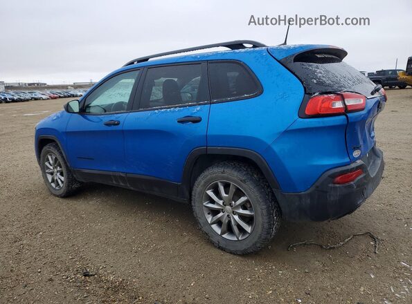 1C4PJMAB2JD543699 2018 JEEP CHEROKEE Blue 