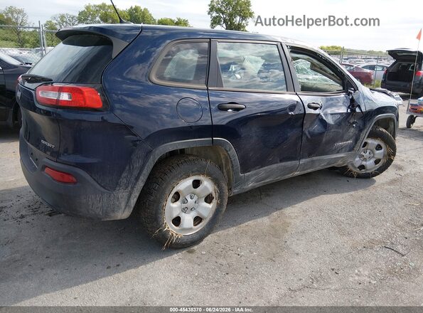 1C4PJMAB4GW109300 2016 JEEP CHEROKEE Blue Rear right