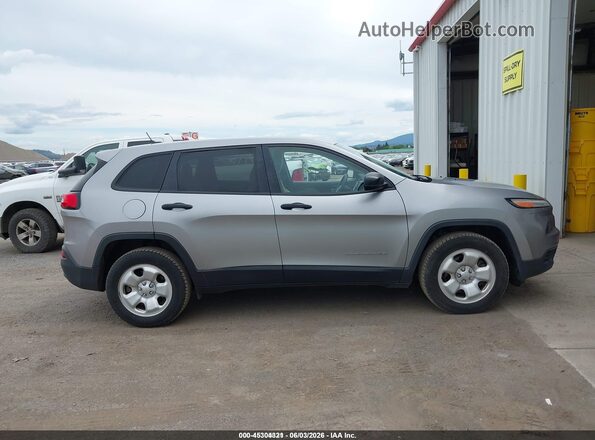 1C4PJMAB4GW353755 2016 JEEP CHEROKEE Серый Вид подкапотного пространства