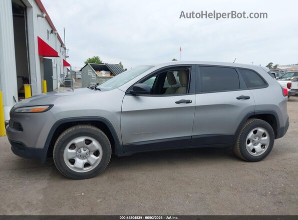 1C4PJMAB4GW353755 2016 JEEP CHEROKEE Серый Вид сзади