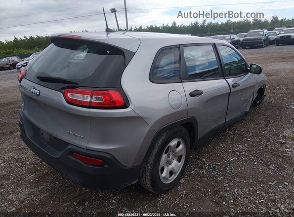 1C4PJMAB4HD220233 2017 JEEP CHEROKEE Silver Հետևի աջ