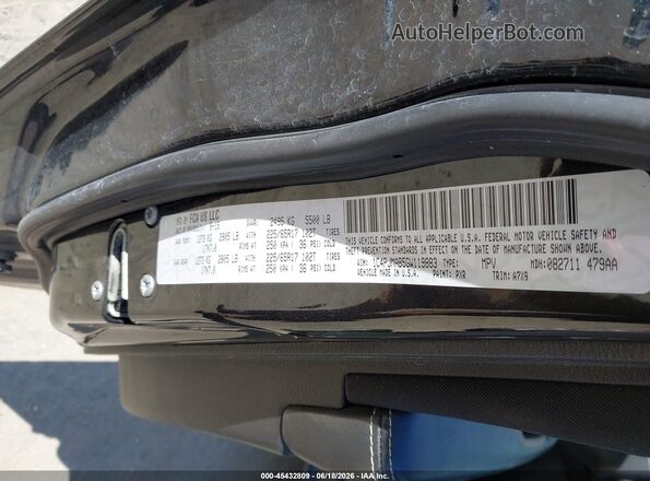 1C4PJMAB5GW119883 2016 JEEP CHEROKEE Black Widok komory silnika