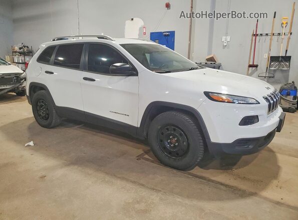 1C4PJMAB5GW175984 2016 JEEP CHEROKEE White Przód prawy