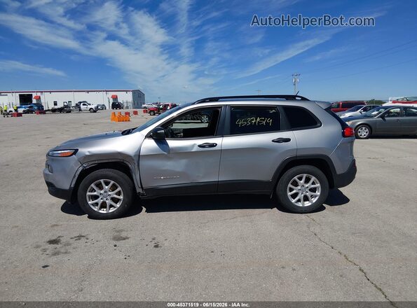 1C4PJMAB5GW193045 2016 JEEP CHEROKEE Silver Սալոնի 360 աստիճան տեսք