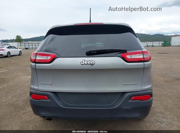 1C4PJMAB5GW313829 2016 JEEP CHEROKEE Серебряный 