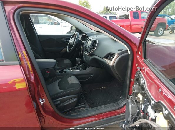 1C4PJMAB5HD230138 2017 JEEP CHEROKEE Red 