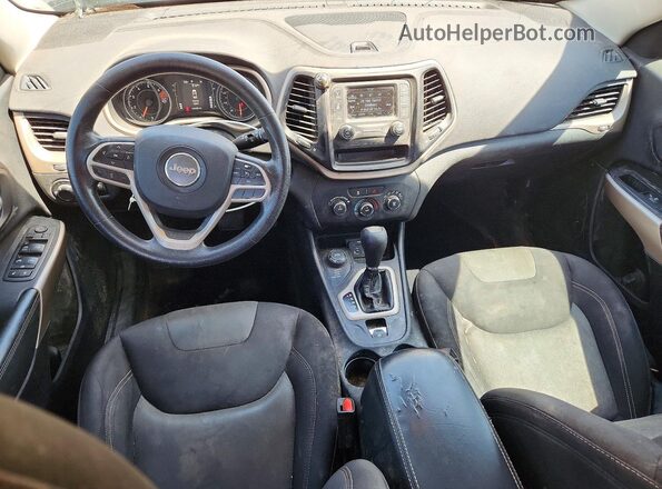 1C4PJMAB5HW631760 2017 JEEP CHEROKEE Beige Առջևի վահանակի տեսք