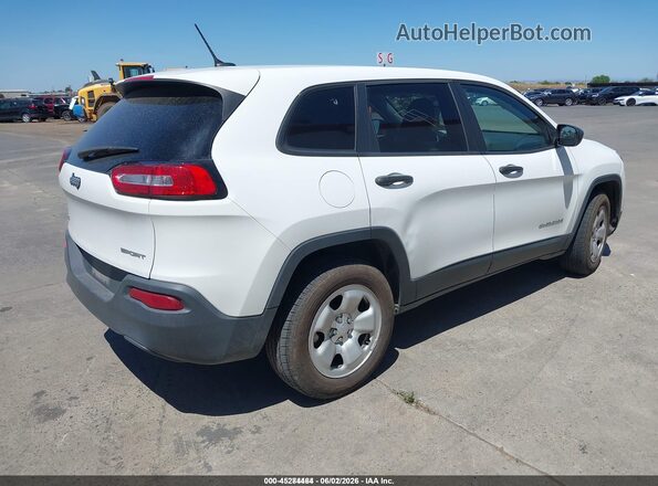 1C4PJMAB6GW313984 2016 JEEP CHEROKEE White 