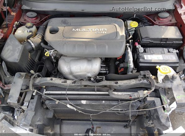 1C4PJMAB7GW110022 2016 JEEP CHEROKEE Красный Вид сзади