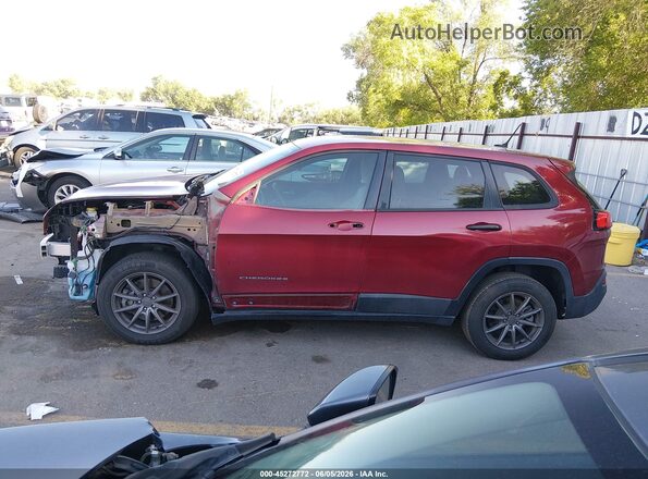 1C4PJMAB7GW110022 2016 JEEP CHEROKEE Красный 