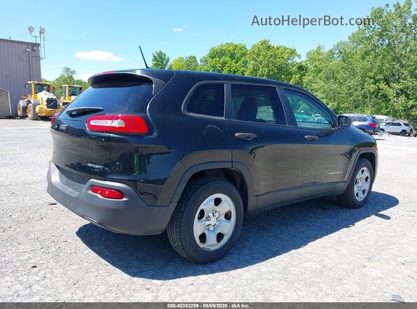 1C4PJMAB7HW542224 2017 JEEP CHEROKEE Black Rear right